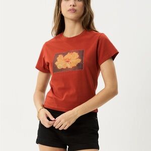 Afends Haven Baby Tee NWT